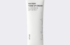 Осветляющий солнцезащитный крем с растительными экстрактами ANUA Watery Tone Up Cream SPF30 PA++