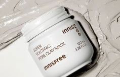 Глиняная маска для сужения пор с вулканическим пеплом innisfree Super Volcanic Pore Clay Mask