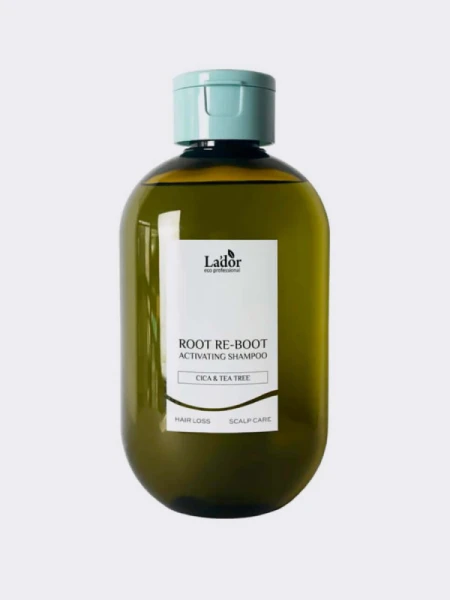 Освежающий шампунь для волос La’dor Root Re-Boot Activating Shampoo Cica & Tea Tree Освежающий шампунь для волос La’dor Root Re-Boot Activating Shampoo Cica & Tea Tree