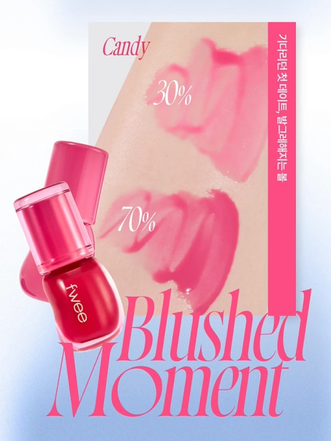 Интенсивный глянцевый блеск для губ fwee 3D Voluming Gloss B03 Candy 70%