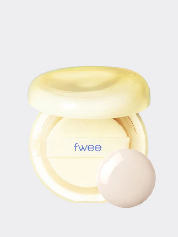 Насыщенный тональный кушон fwee Cushion Egg-fit Cover 00 Clear Насыщенный тональный кушон fwee Cushion Egg-fit Cover 00 Clear
