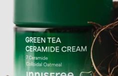 Барьерный крем для лица с керамидами и экстрактом зеленого чая innisfree Green Tea Ceramide Cream