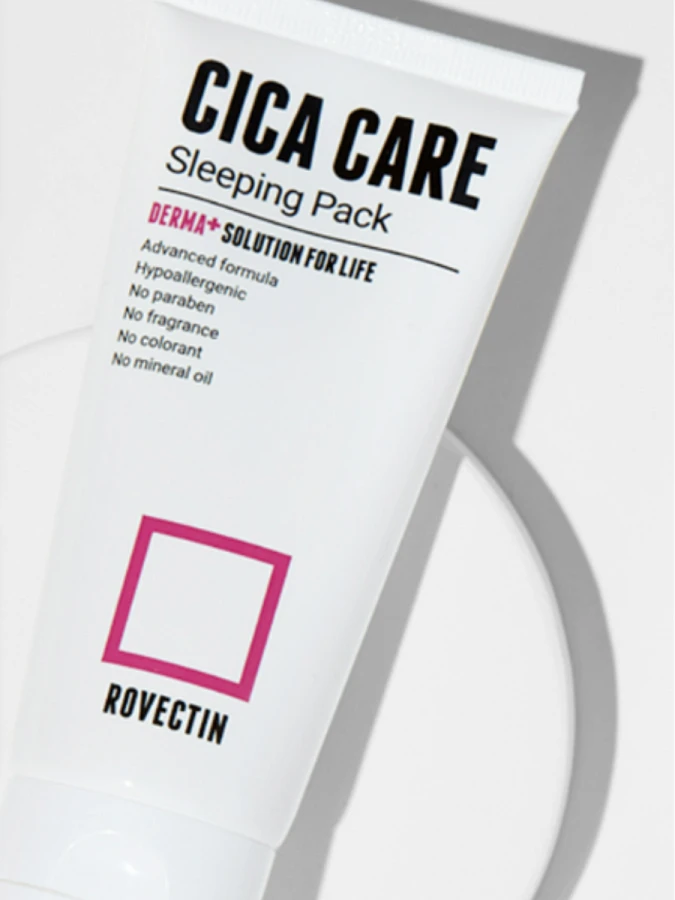 Ночная маска для лица ROVECTIN Skin Essentials Cica Care Sleeping Pack