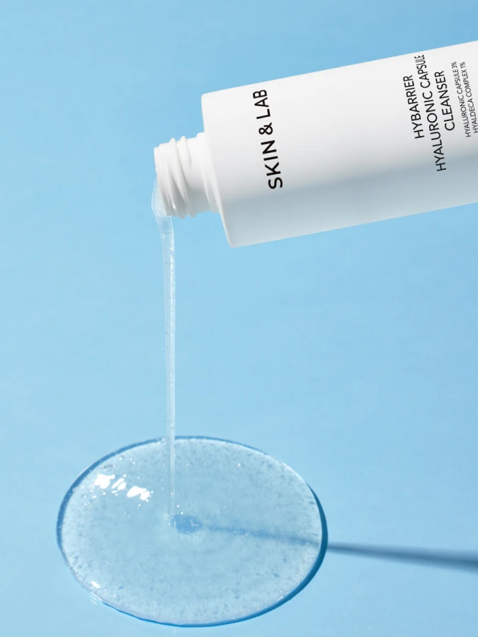 Очищающий гель для умывания с гиалуроновой кислотой SKIN&LAB Hybarrier Hyaluronic Capsule Cleanser