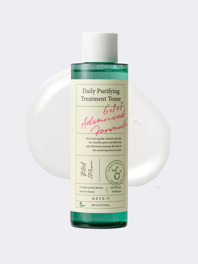 Противовоспалительный тонер с центеллой и ВНА AXIS-Y Daily Purifying Treatment Toner