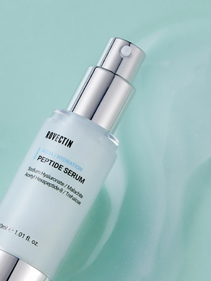 Разглаживающая сыворотка для лица с пептидами ROVECTIN Aqua Peptide Serum