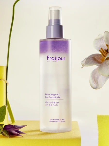 Двухфазный ампульный мист для лица с коллагеном и ретинолом Fraijour Retin-Collagen 3D Core Ampoule Mist Двухфазный ампульный мист для лица с коллагеном и ретинолом Fraijour Retin-Collagen 3D Core Ampoule Mist