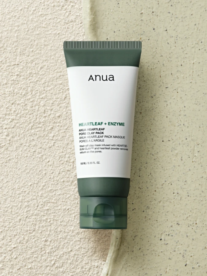 Очищающая глиняная маска с экстрактом хауттюйнии ANUA Heartleaf Pore Clay Pack