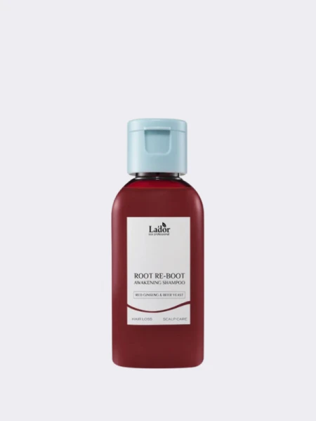 Восстанавливающий шампунь для волос TRAVEL La’dor Root Re-Boot Awakening Shampoo Ginseng & Beer Yeast Восстанавливающий шампунь для волос TRAVEL La’dor Root Re-Boot Awakening Shampoo Ginseng & Beer Yeast