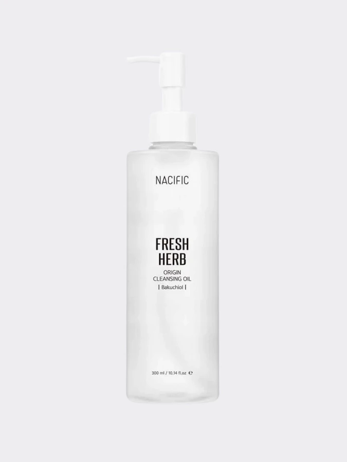 Очищающее гидрофильное масло с бакучиолом Nacific Fresh Herb Origin Cleansing Oil Bakuchiol