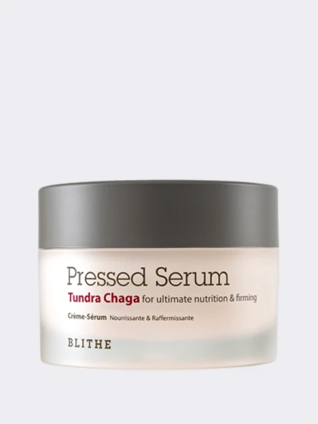 Антивозрастная спрессованная сыворотка-крем Blithe Pressed Serum Tundra Chaga Антивозрастная спрессованная сыворотка-крем Blithe Pressed Serum Tundra Chaga