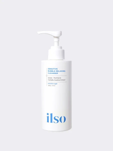 Пузырьковая пенка для умывания с эктоином ilso Sensitive Bubble Relaxing Cleanser