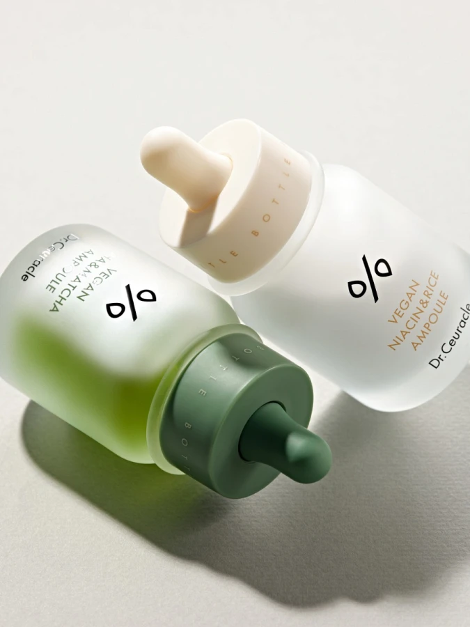 Осветляющая ампульная сыворотка с рисовым экстрактом Dr.Ceuracle Vegan Niacin & Rice Ampoule