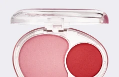 Двойные мягкие румяна с муссовой текстурой fwee Mellow Dual Blush RD01 Follow Me