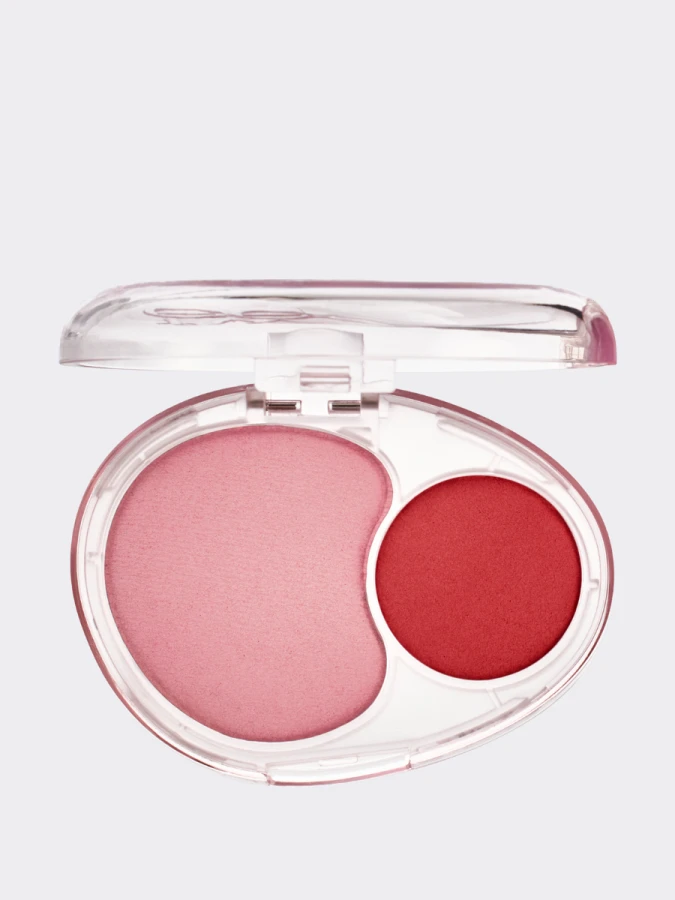 Двойные мягкие румяна с муссовой текстурой fwee Mellow Dual Blush RD01 Follow Me