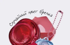 Набор: Оттеночное желе для губ и щёк + брелок fwee Lip&Cheek Glowy Jelly Pot JC02 Mellow Mango Keyring Set