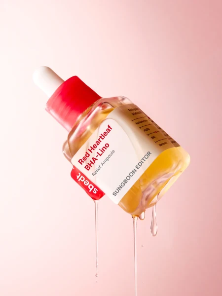 Противовоспалительная сыворотка с салициловой кислотой Sungboon Editor BHA-Lino Acne Relief Ampoule