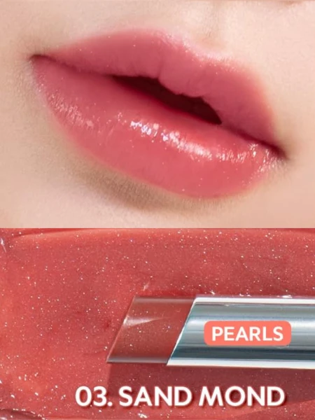 Тающий оттеночный бальзам для губ TIRTIR Waterism Glow Melting Balm 03 Sand Mond