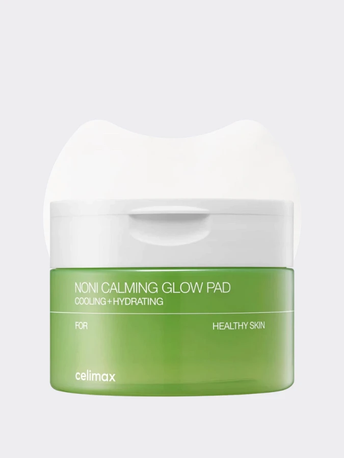 Успокаивающие тонер-диски с экстрактом нони Celimax The Real Noni Calming Glow Pad