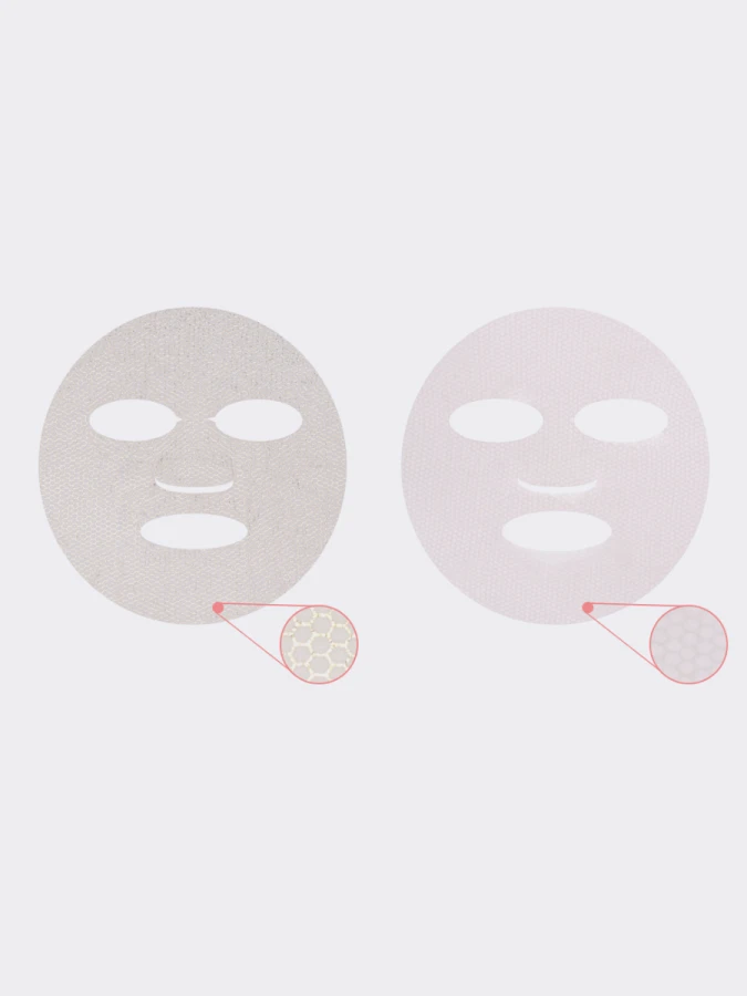 Увлажняющая тканевая маска для лица с экстрактом розы, мёдом и золотом Papa Recipe Bombee Rose Gold Honey Mask Pack