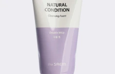 Пенка для деликатного очищения The Saem Natural Condition Cleansing Foam Double Whip