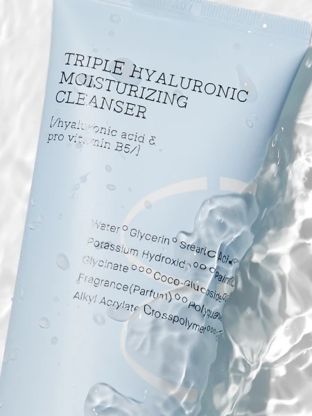 Очищающая пенка с комплексом гиалуроновой кислоты Cosrx Hydrium Triple Hyaluronic Moisturizing Cleanser Очищающая пенка с комплексом гиалуроновой кислоты Cosrx Hydrium Triple Hyaluronic Moisturizing Cleanser