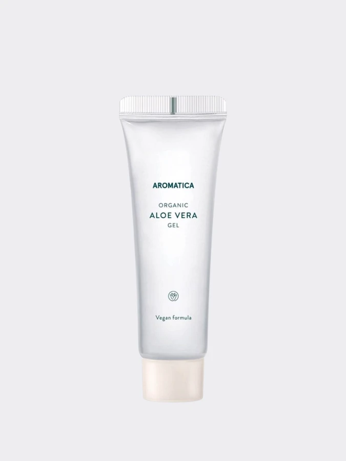 МИНИ Органический увлажняющий гель алоэ вера AROMATICA Organic Aloe Vera Gel
