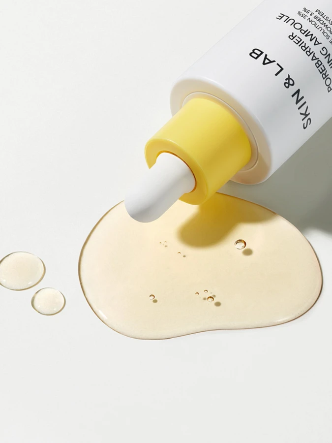 Обновлённая сыворотка для сужения пор с кофеином SKIN&LAB Porebarrier Tightening Ampoule