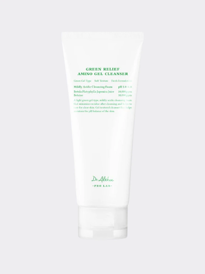 Гелевая пенка для умывания с аминокислотами Dr.Althea Green Relief Amino Gel Cleanser