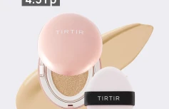 Тональное средство со стойким матовым финишем TIRTIR Mask Fit All-Cover Cushion 21W Natural Ivory