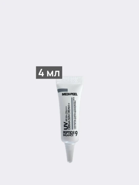 Увлажняющий солнцезащитный крем с пептидами MEDI-PEEL Peptide 9 Balance UV Derma Sun Cream SPF50+ PA++++