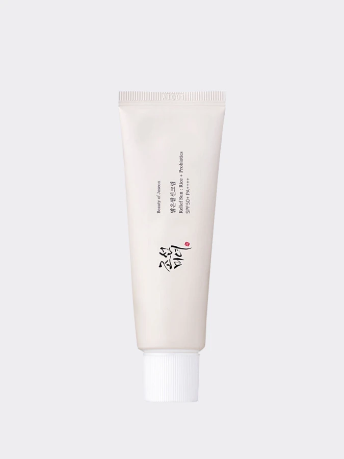 Солнцезащитный крем с экстрактом риса Beauty of Joseon Relief Sun Rice + Probiotics SPF50+ PA++++