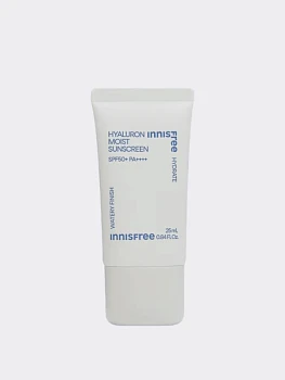 Солнцезащитный крем с гиалуроновой кислотой innisfree Hyaluron Moist Sunscreen SPF50+ PA++++