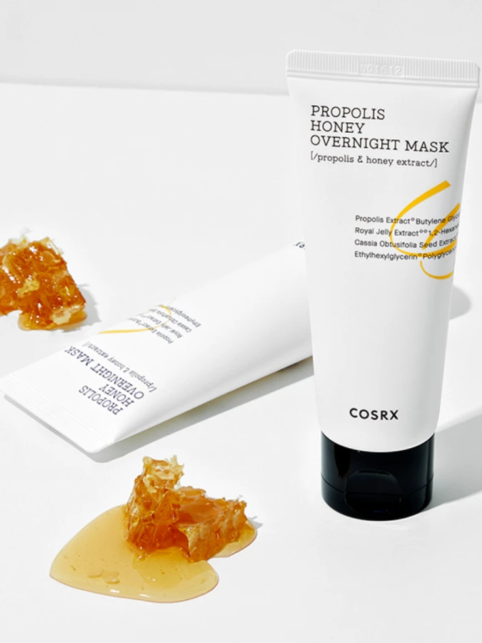 Питательная ночная маска с мёдом и прополисом COSRX Ultimate Moisturizing Honey Overnight Mask Питательная ночная маска с мёдом и прополисом COSRX Ultimate Moisturizing Honey Overnight Mask