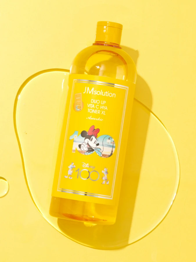 Выравнивающий тонер с витамином С и пептидами JMSolution Duo Up Vita C Hya Toner XL Disney