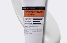 Восстанавливающий несмываемый протеиновый бальзам для волос Derma Factory Protein Recovery Treatment