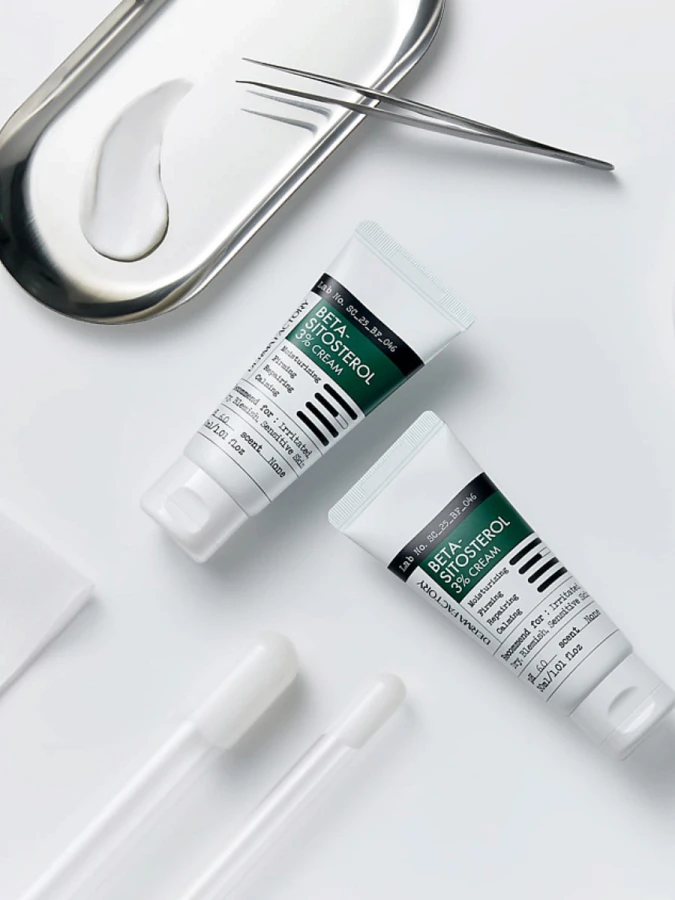 Успокаивающий крем с бета-ситостеролом Derma Factory Beta Sitosterol 3%