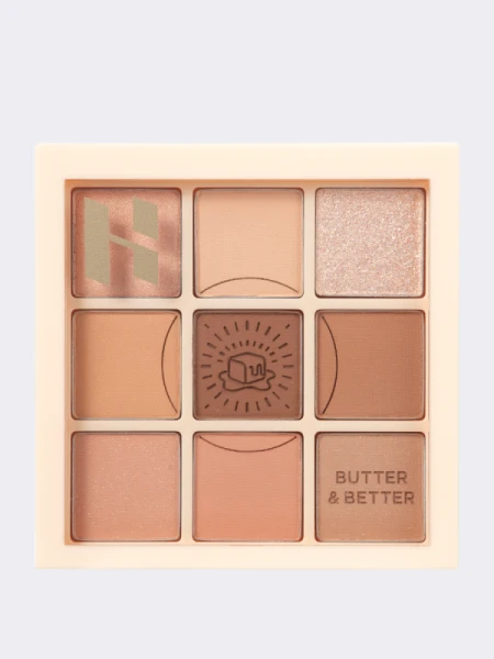 Палетка теней для век HOLIKA HOLIKA My Fave Mood Eye Palette 04 Butter Bread