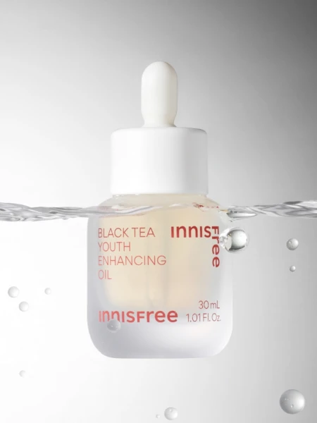 Укрепляющее масло для лица с экстрактом черного чая Innisfree Black Tea Youth Enhancing Oil