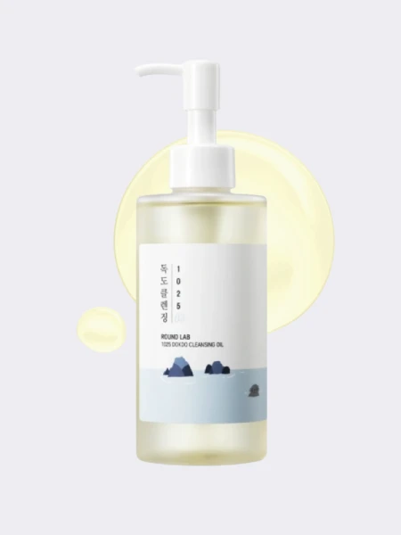 Лёгкое гидрофильное масло с морской водой Round Lab 1025 Dokdo Cleansing Oil