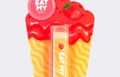 Бальзам для губ с ароматом бисквита с клубничным джемом  EAT MY BALM Strawberry Jam Bisquit