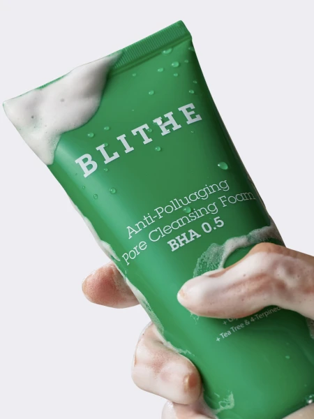 Глубокоочищающая пенка для умывания с салициловой кислотой Blithe Anti-Polluaging Pore Cleansing Foam Глубокоочищающая пенка для умывания с салициловой кислотой Blithe Anti-Polluaging Pore Cleansing Foam