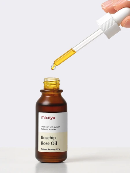 Восстанавливающее масло шиповника для кожи лица Ma:nyo Factory Rosehip Rose Oil