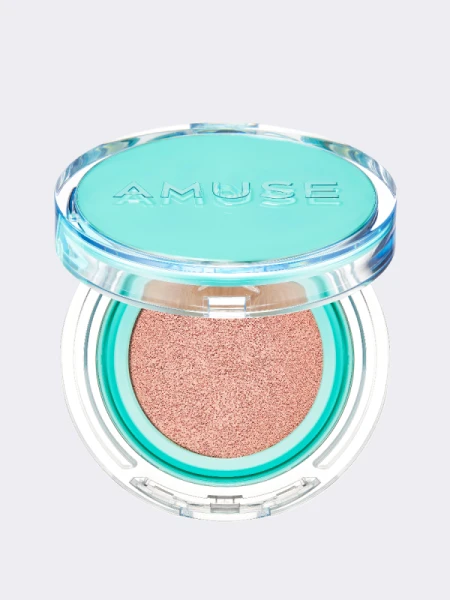 Тональный кушон с матовым финишем AMUSE Meta Fixing Vegan Cushion SPF 45 PA++ 02 Nude Тональный кушон с матовым финишем AMUSE Meta Fixing Vegan Cushion SPF 45 PA++ 02 Nude