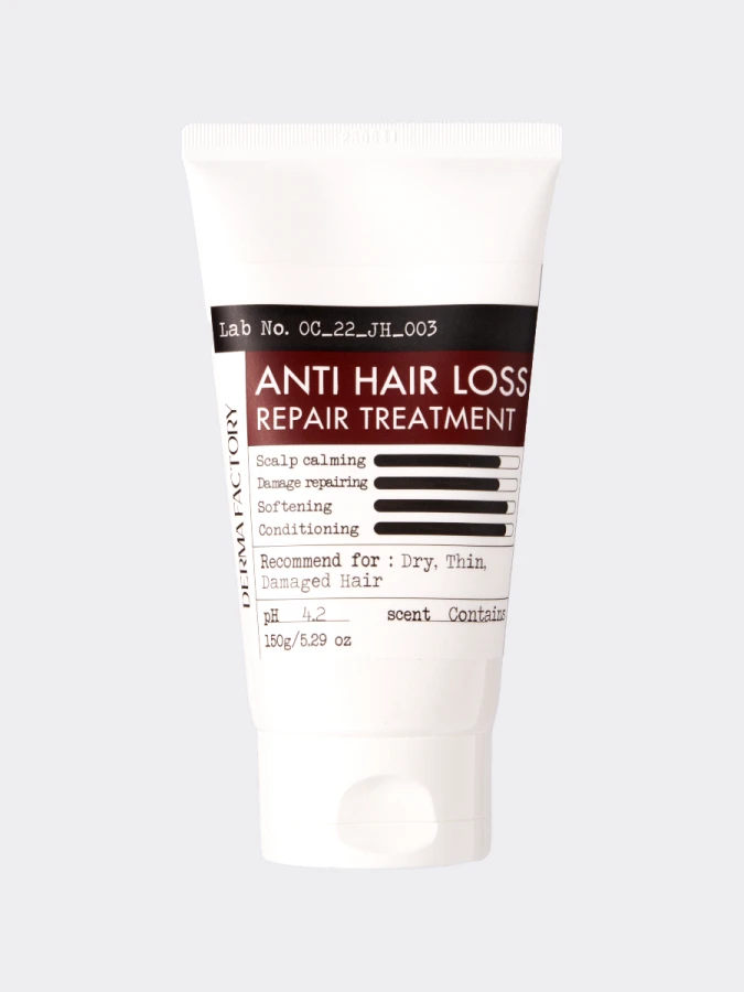 Восстанавливающая маска против выпадения волос Derma Factory Anti Hair Loss Repair Treatment