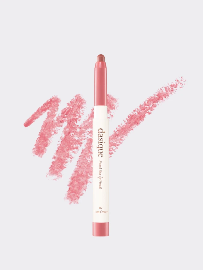 Мягкий карандаш для губ Dasique Mood Blur Lip Pencil #07 Rose Cream
