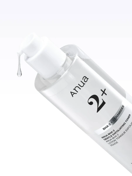 Мягкий отшелушивающий тонер с салициловой кислотой ANUA BHA 2% Gentle Exfoliating Toner
