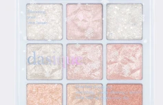 Палетка сияющих теней для век Dasique Shadow Palette #25 Holiday Snowball