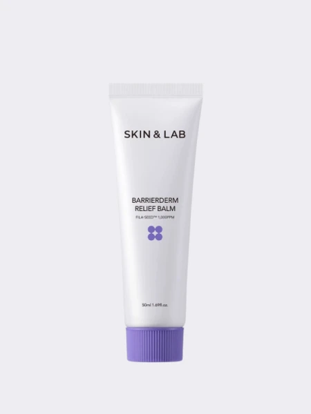 Укрепляющий бальзам для лица с азуленом и керамидами SKIN&LAB Barrierderm Relief Balm