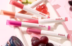 Тающий оттеночный бальзам для губ INGA Water Glow Melting Balm Grape Juice